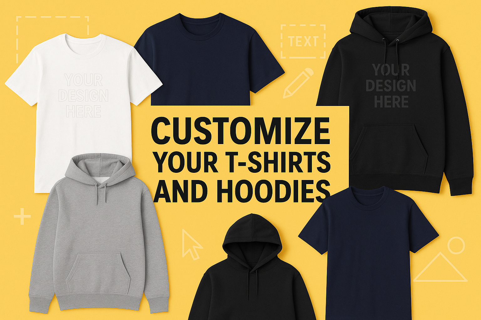CUSTUMAZE YOUR TSHIRT AND YOUR HOOTHIES